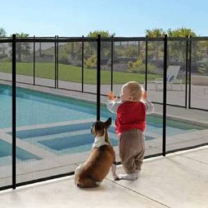 Four-Sided Isolation Fencing for Residential Pool Safety.