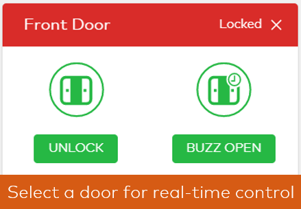 Select a door