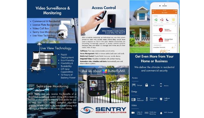 Sentry Security Solutions Brochure - Services and Contact