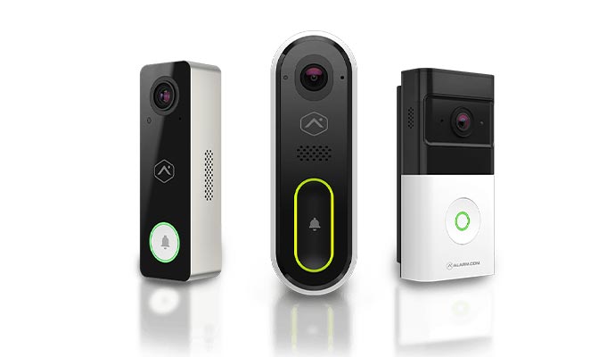 A set of smart doorbell system