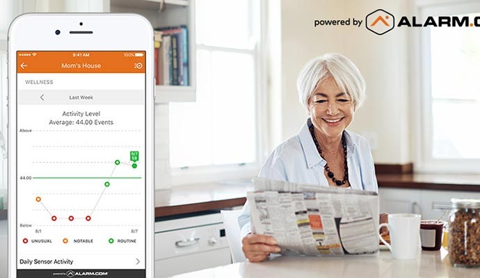 Smart scheduling features and daily automation app interface