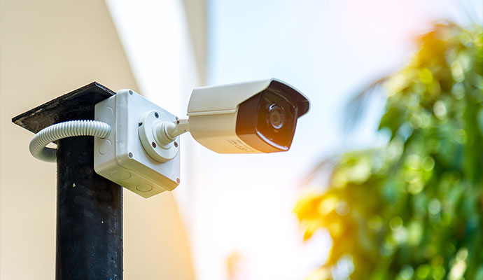 Analog security camera