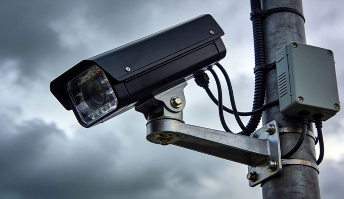 Box security camera
