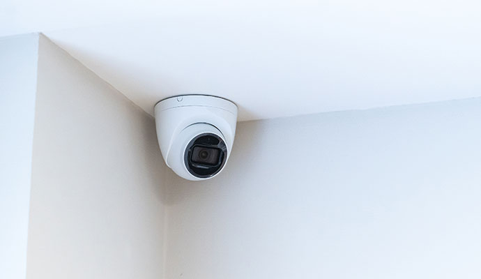 Dome security camera