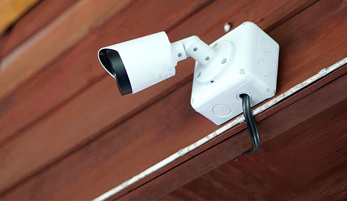 PoE security camera