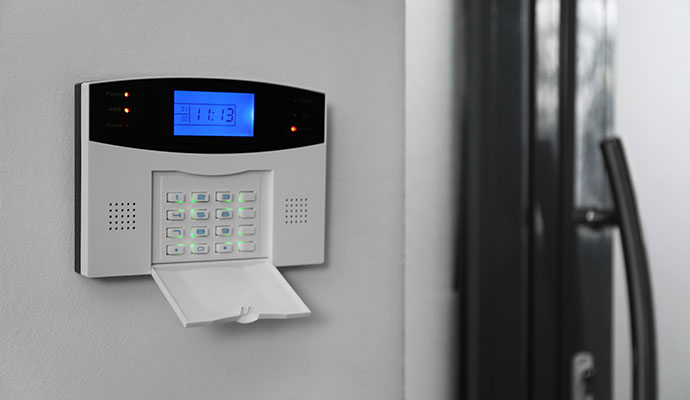 Interactive security panel