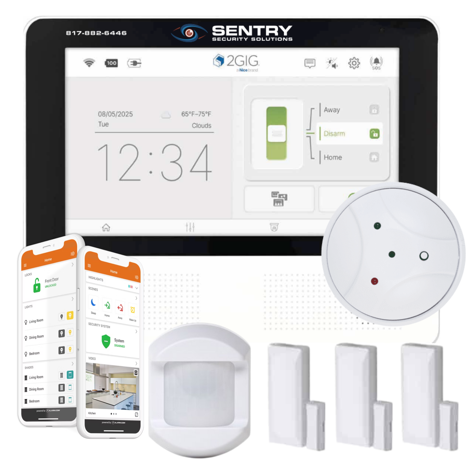 2GIG Keypad Business - Alarm System.