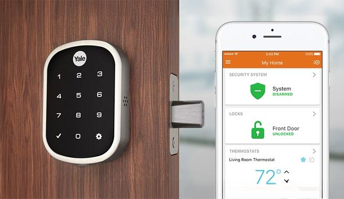 Smart door lock system